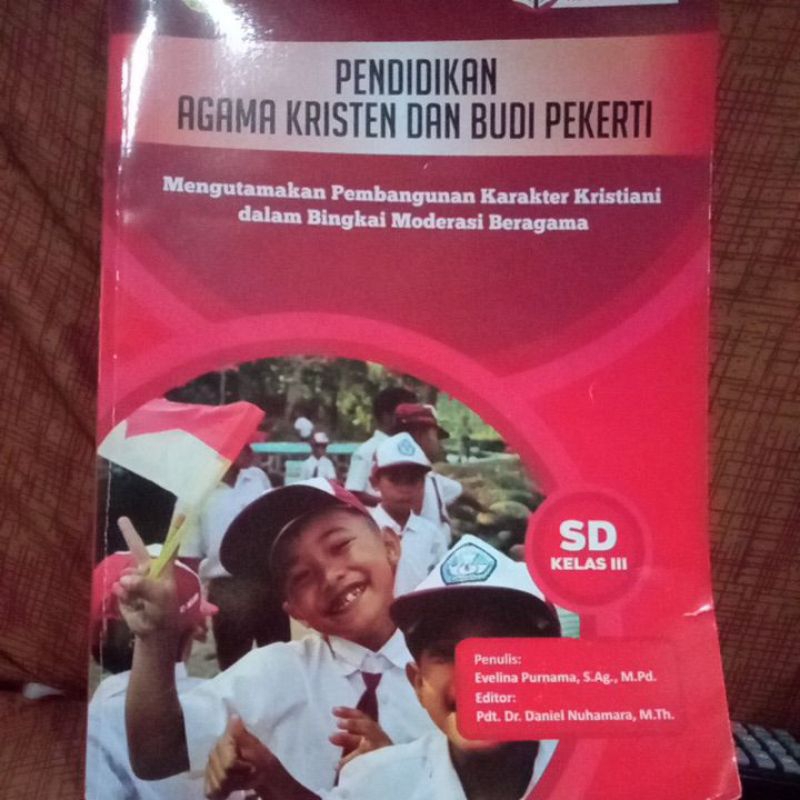 buku bekas pendidikan agama kristen kelas 3 SD