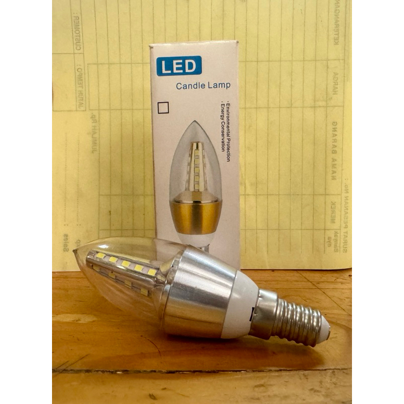 Lampu led 7 watt e14 putih kaki kecil