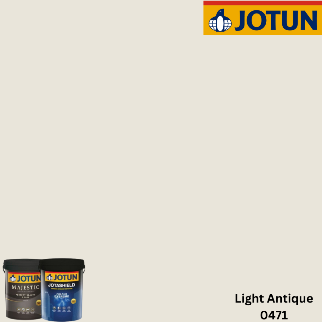 CAT TEMBOK EXTERIOR JOTUN SERIES - LIGHT ANTIQUE 0471 (PAIL)