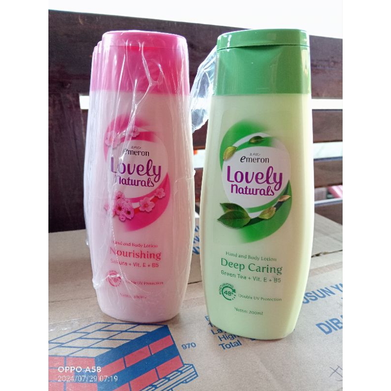 HANDBODY LOVELY NATURAL 200 ml