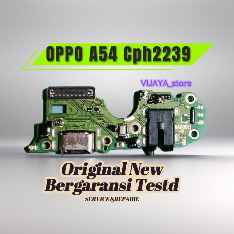 Konektor Cas Papan Pcb Konektor Cas Mic Oppo A54 Cph2239