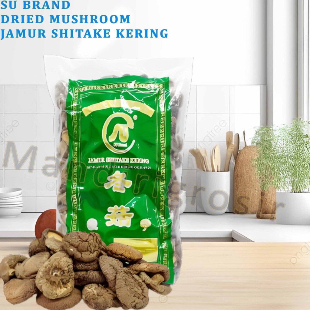 

Dried Mushroom * Su Brand * Jamur Shitake Kering * Jamur 3kg