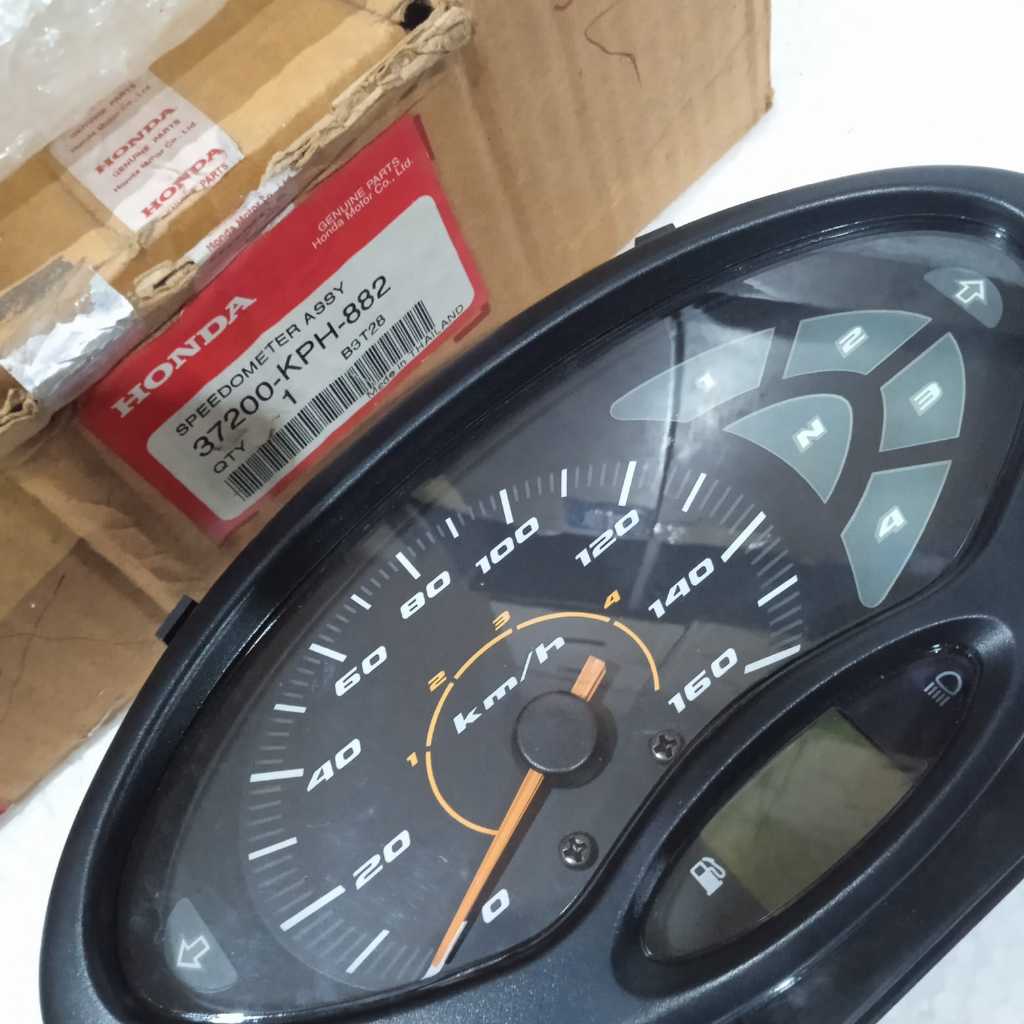 Speedometer Assy Karisma Tromol 37200-KPH-882 Original Honda Made In Thailand
