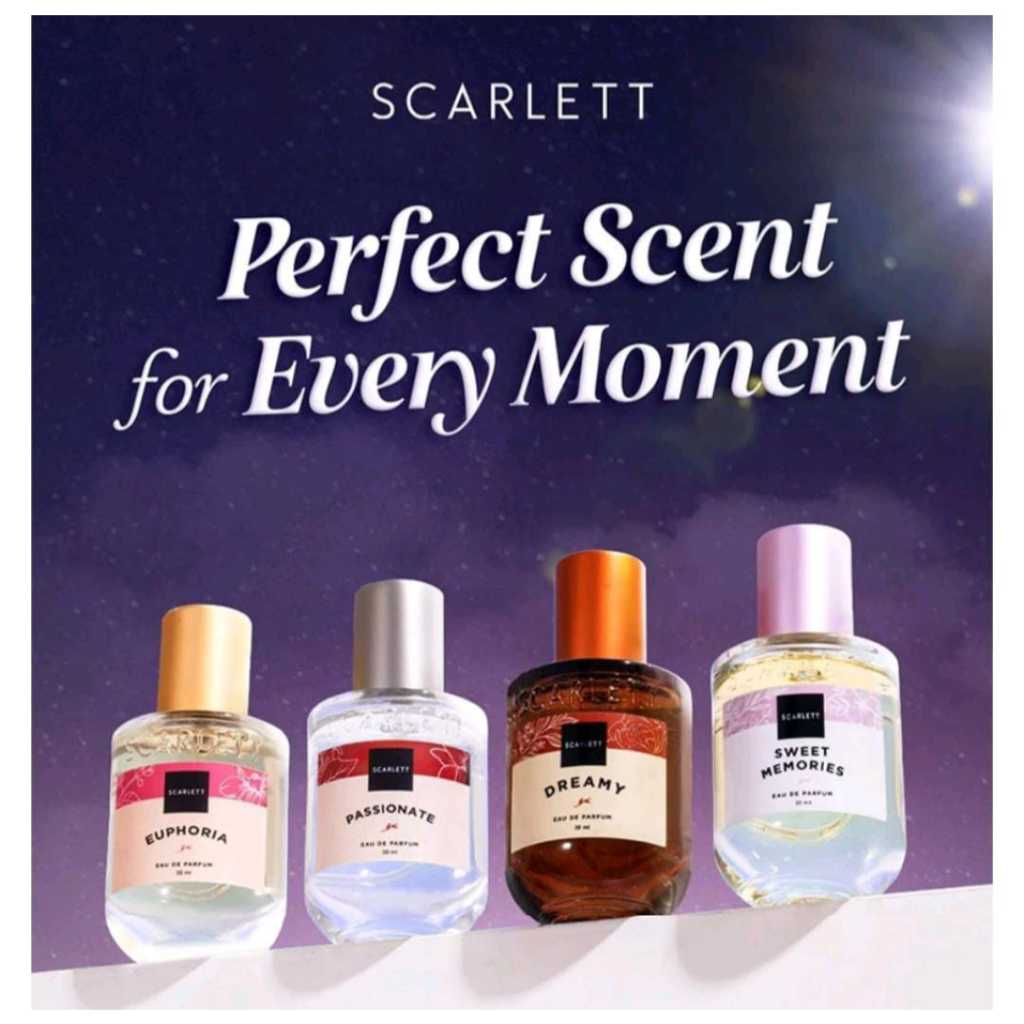Scarlett Whitening Eau De Parfum 30ml Original Plus Box