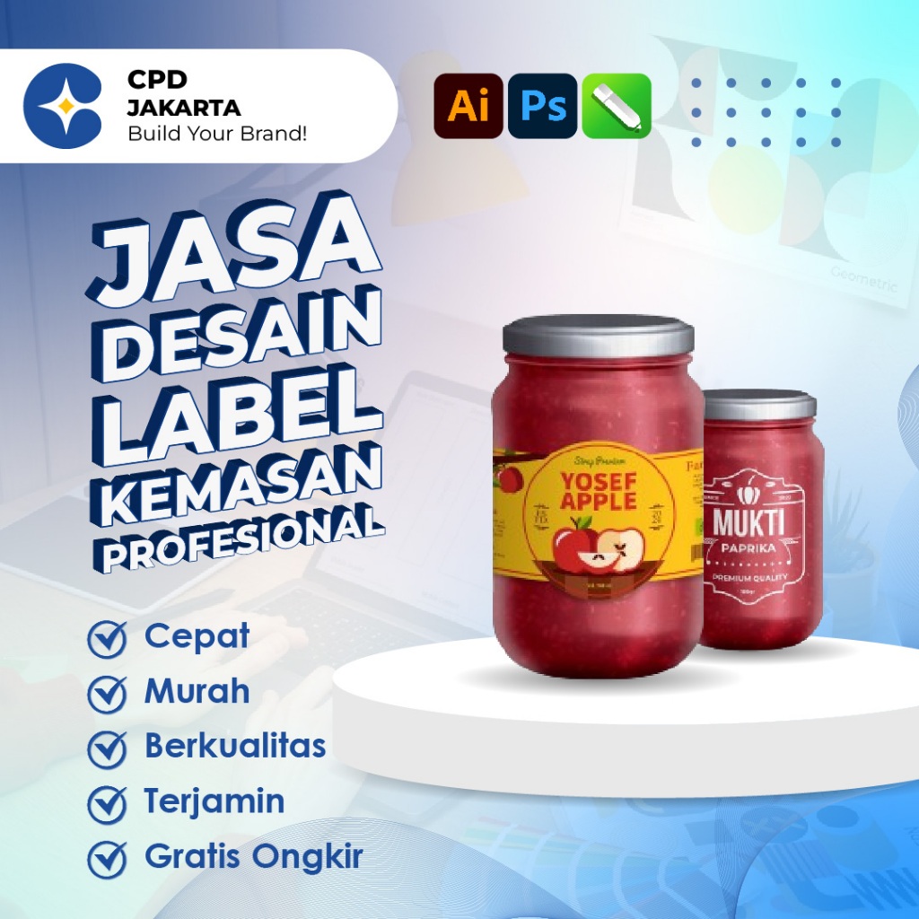 JASA DESAIN LABEL KEMASAN | PRODUK | MAKANAN