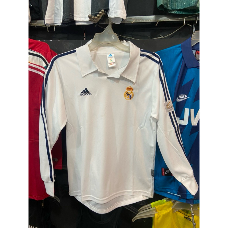 jersey retro real madrid 2002