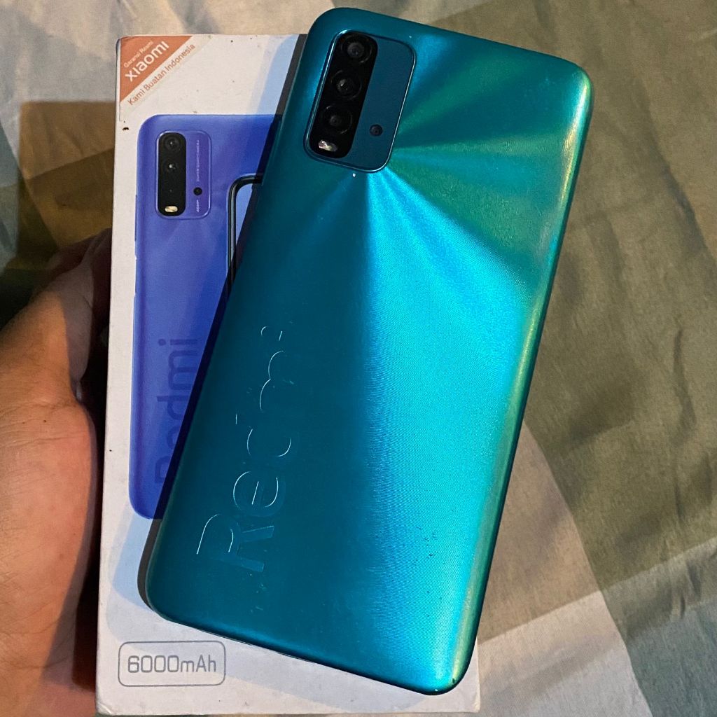 Xiaomi Redmi 9T 6/128 GB Ex Resmi Xiaomi Second Bekas Original Seken - 6/128 GB Fullset