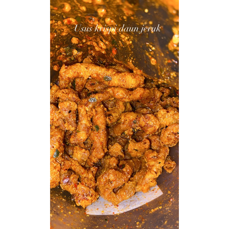 

usus krispi pedas daun jeruk 500g