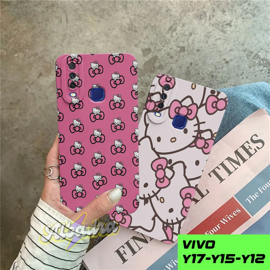 Case VIVO Y12 Y15 Y17 - SOFT CASE CRTN 3 - Softcase VIVO Y12 Y15 Y17 - Case HELLO KITTY - Softcase -