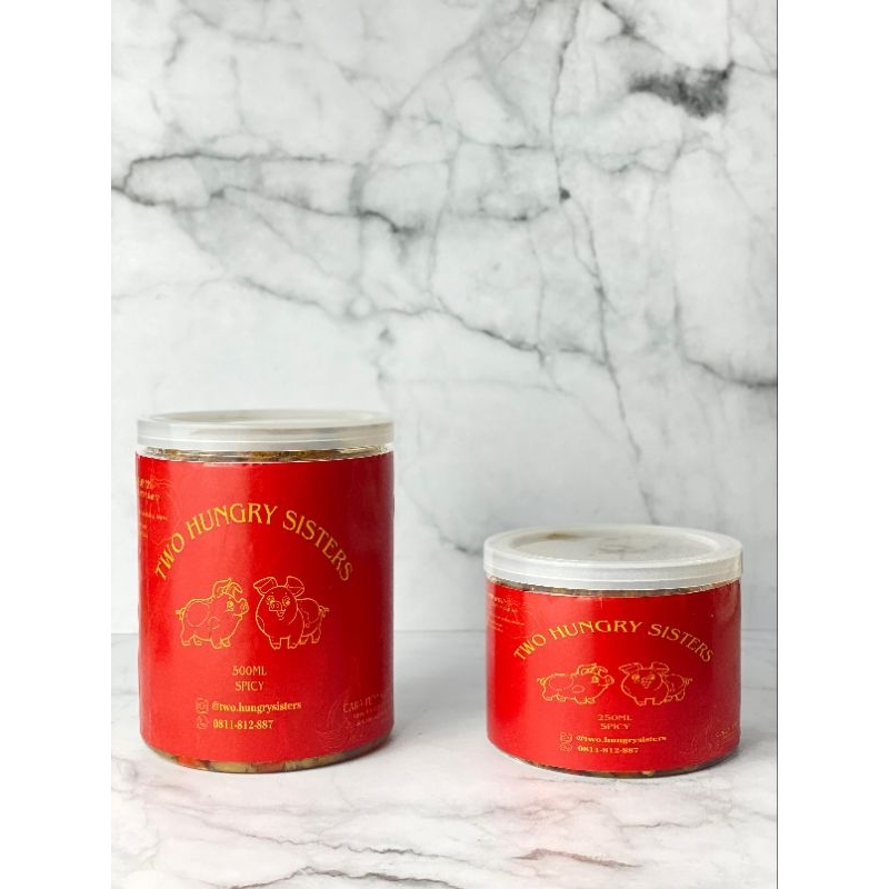 

twohungrysisters 250 ml / 500 ml Pork