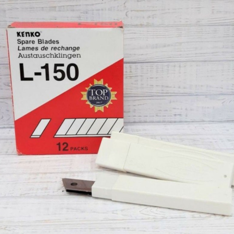 

KODE J75N Isi pisau Cutter Kenko besar L 15 Isi carter cutter kenko L15 isi 12 TUBE
