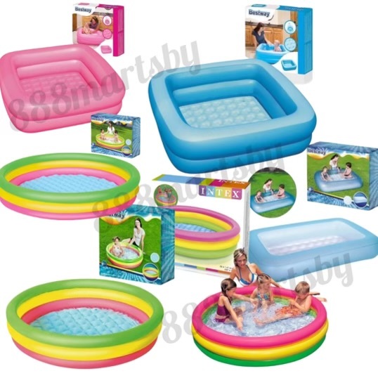 kolam renang bayi / kolam anak kecil (bagian alas empuk )