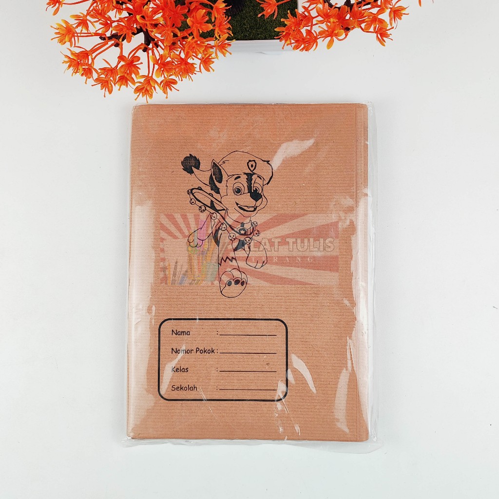 

Sampul Buku Karakter Kertas Coklat 100Lembar Kwarto