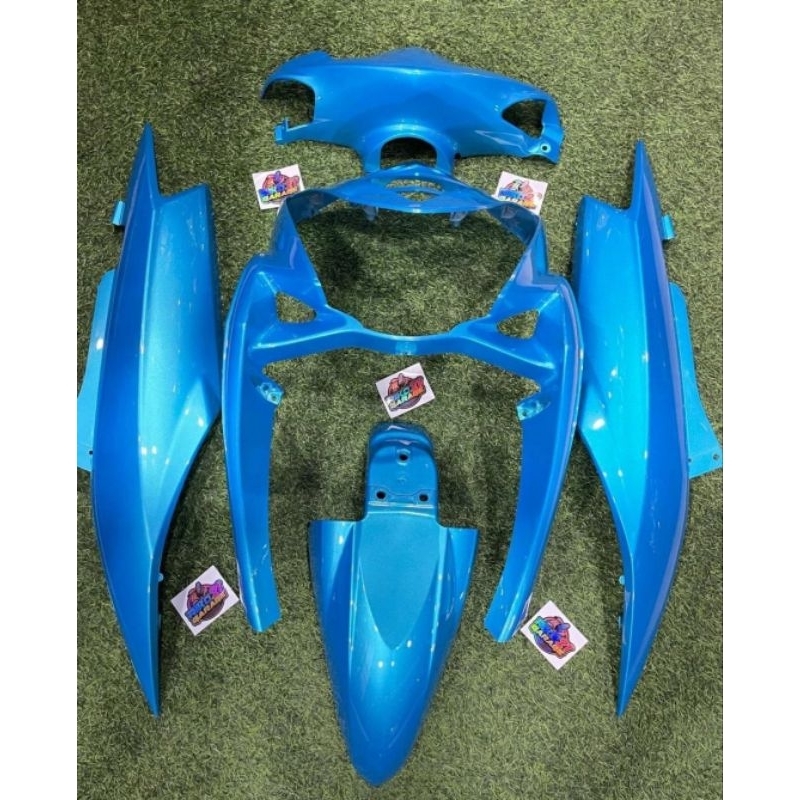 0COVER FULL BODY HALUS MIO SOUL KARBU COSTEM WARNA BIRU RELAXA