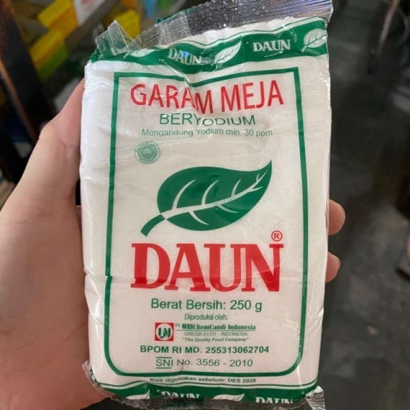 

garam daun