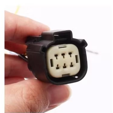 Soket pin 6 Original Ford Cadillac XT5 2017-2020 LED DRL Cornering Lamp Foglamp kabel socket konekto
