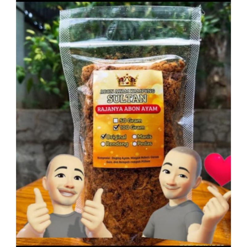 

PROMO TERMURAH Abon Ayam Kampung Premium Sultan 100 gr