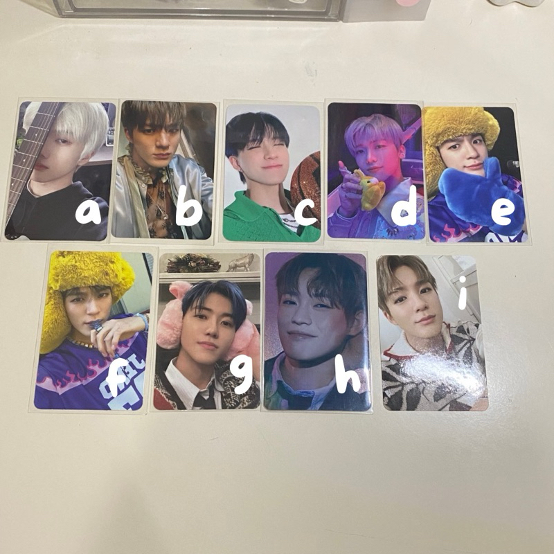 [all 40k/pcs] photocard jisung gitar jeno ccomaz jeno universe jewel jeno beatbox acrylic jaemin can