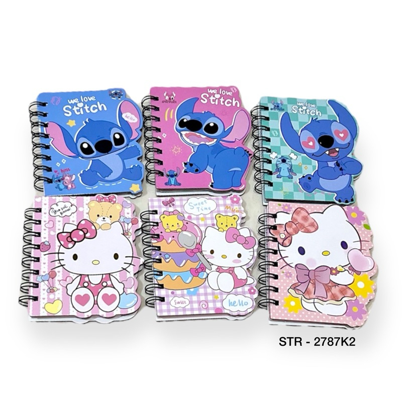 

Buku Catatan Kecil Lucu / Notebook Mini Motif Lucu / Buku Tulis Mini Motif Lucu / Buku Notebook Ring (STR-2787K2)