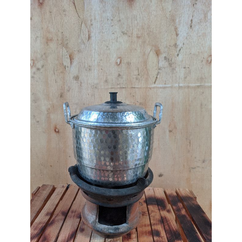 dandang sabruk pengukus panci alumunium 1,5kg