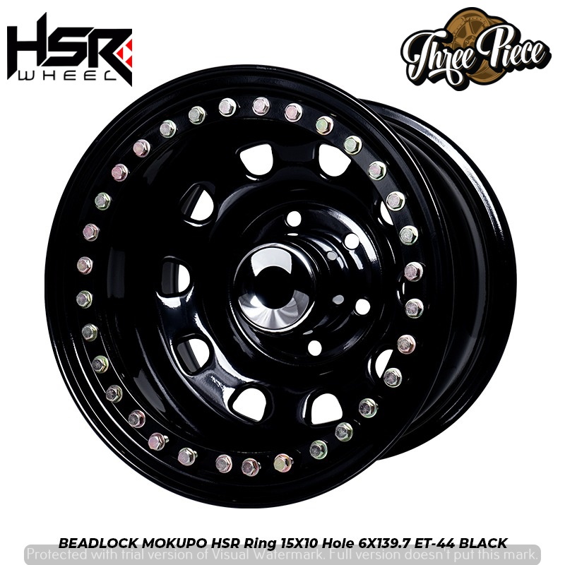 Velg Mobil Offroad Daytona Beadlock untuk Triton Hilux Panther Everest Traga dll