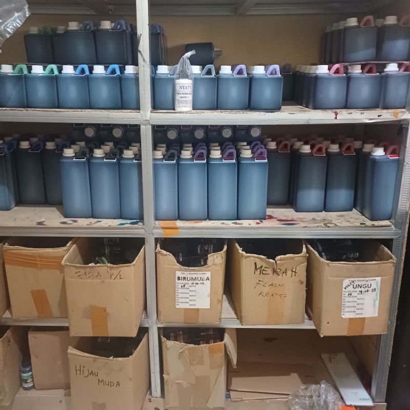 

Tinta permanen stempel manual/pad/bak 100 ml media plastik, kantong plastik, mika, sterofoam, galvanis, almunium