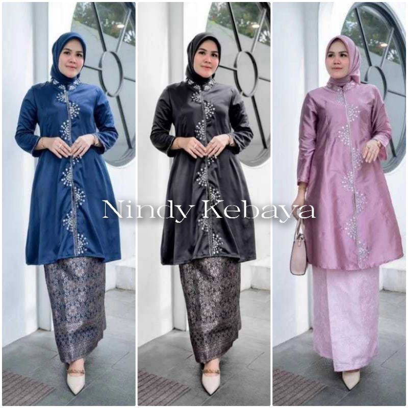 Stelan baju kurung Malaysia Kebaya Melayu Rok songket kebaya kurung payet