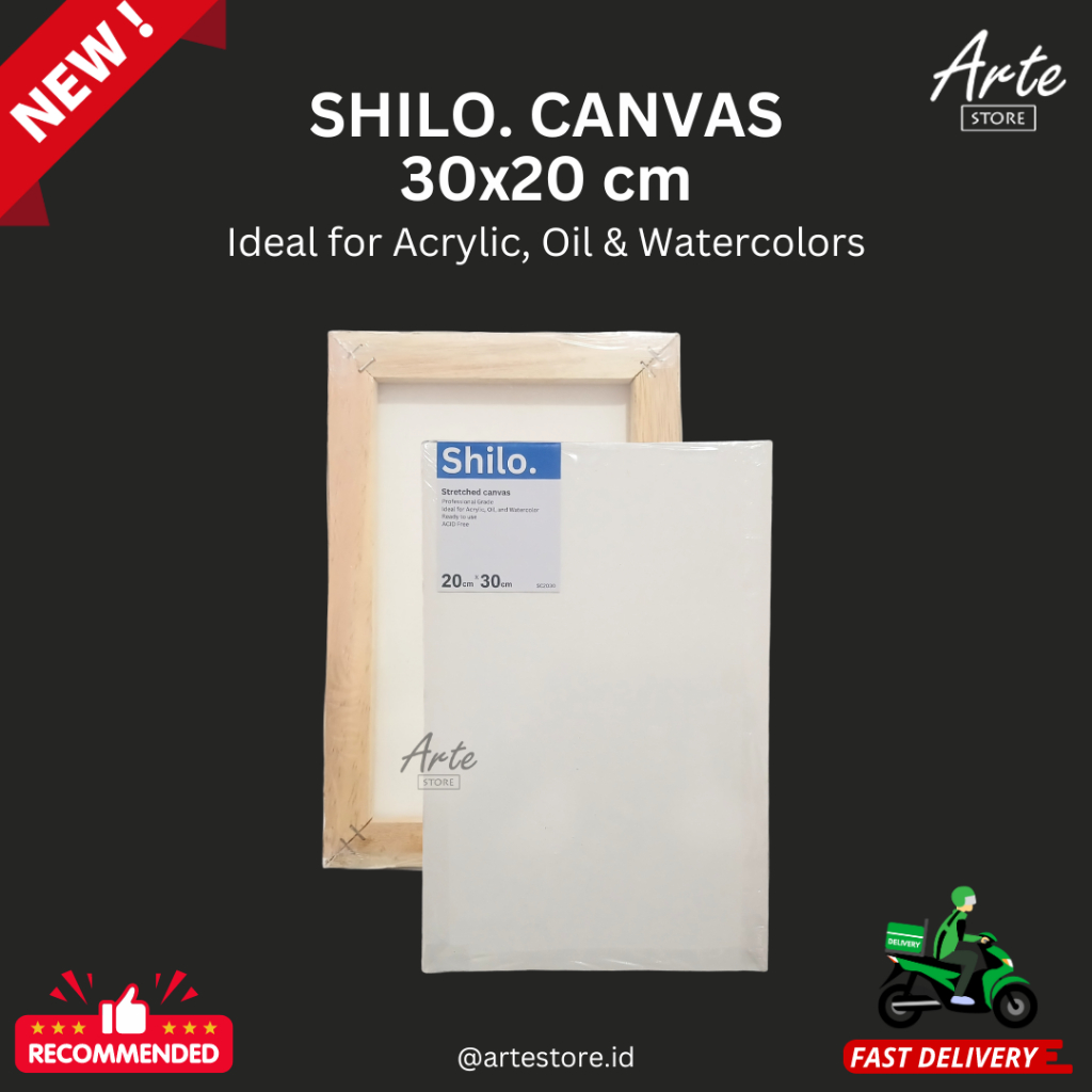 

Kanvas Lukis 30x20 cm Shilo.