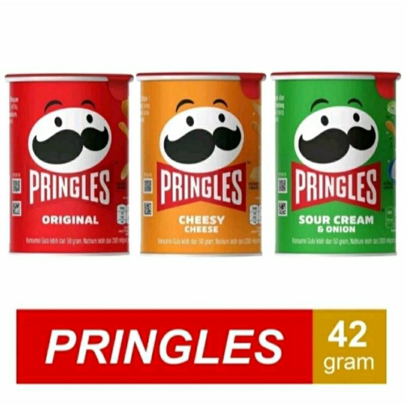 

Pringles Potato Chips Mini 42g / Pringles Keripik Kentang Mini 42g