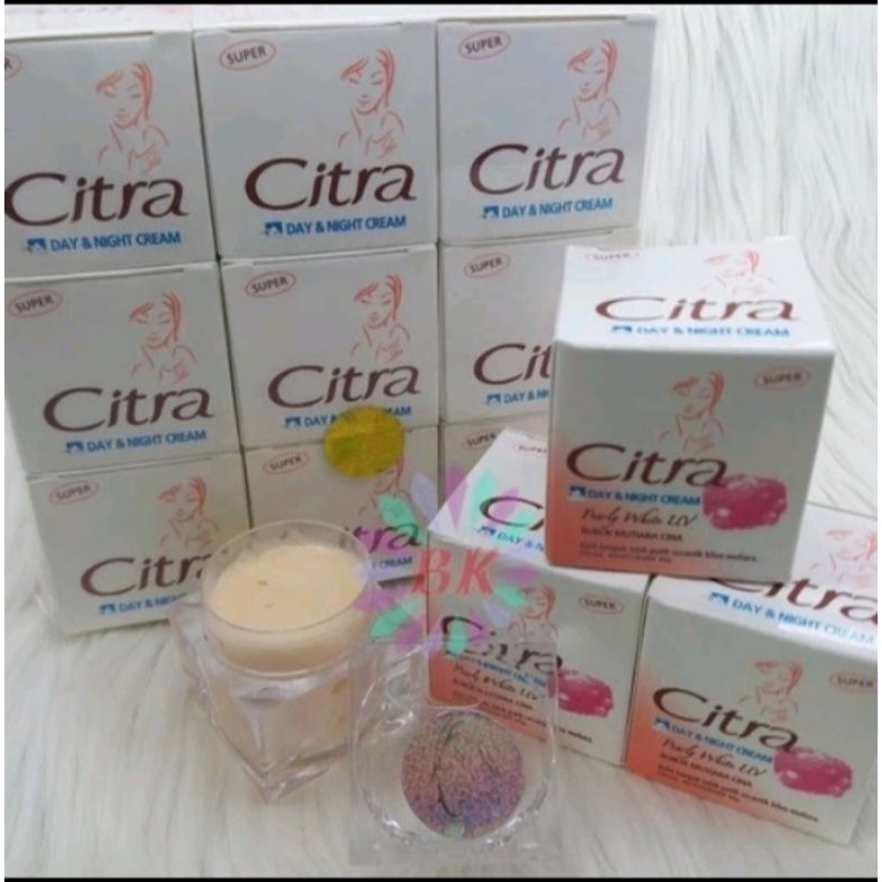 cream citra super-cream pemutih-cream wajah siang dan malam(lusinan)