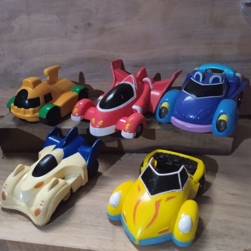 happy meal toys sanrio car set