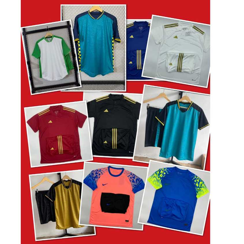 setelan futsal dan bola stelan futsal stelan bola baju bola baju futsal baju bola impor baju futsal 