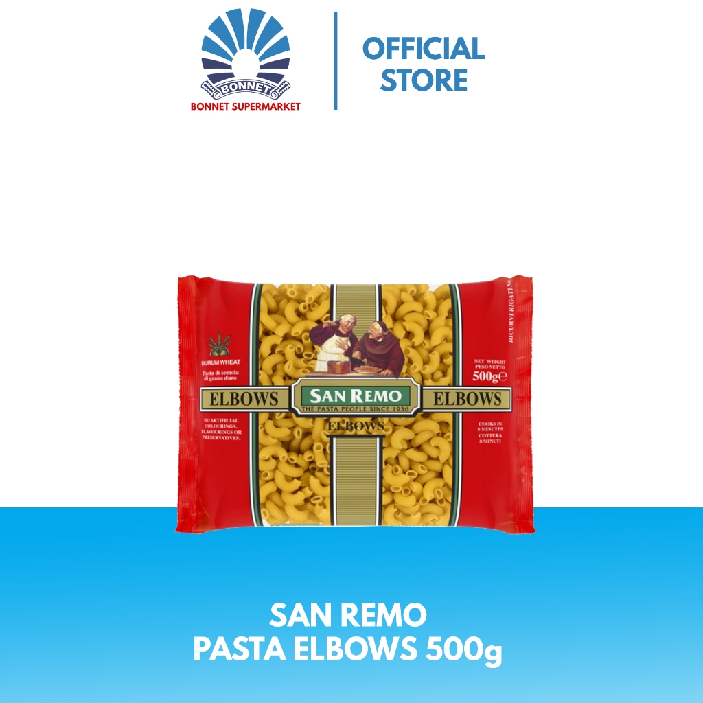 

San Remo Pasta Elbows 500g 9310155203838