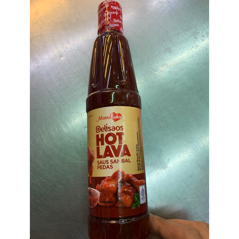 

saus hot lava