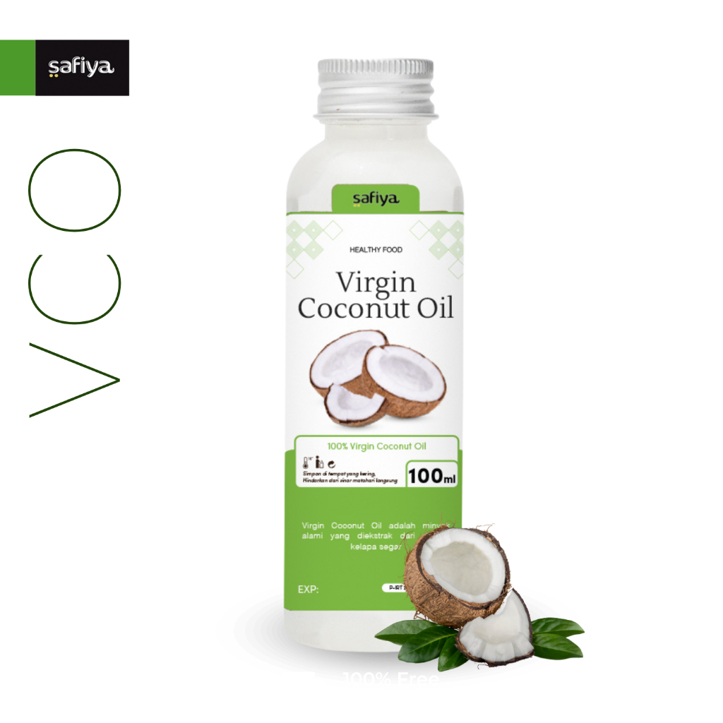 

Virgin Coconut Oil 100 ml Safiya - Minyak Kelapa Murni
