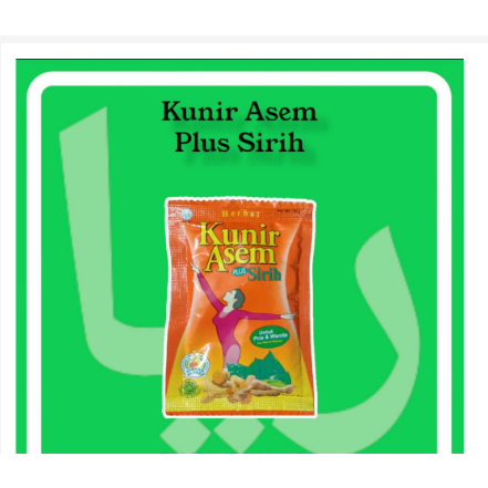 

Jamu Leo Kunir Asem Plus Sirih Isi 5 Sachet