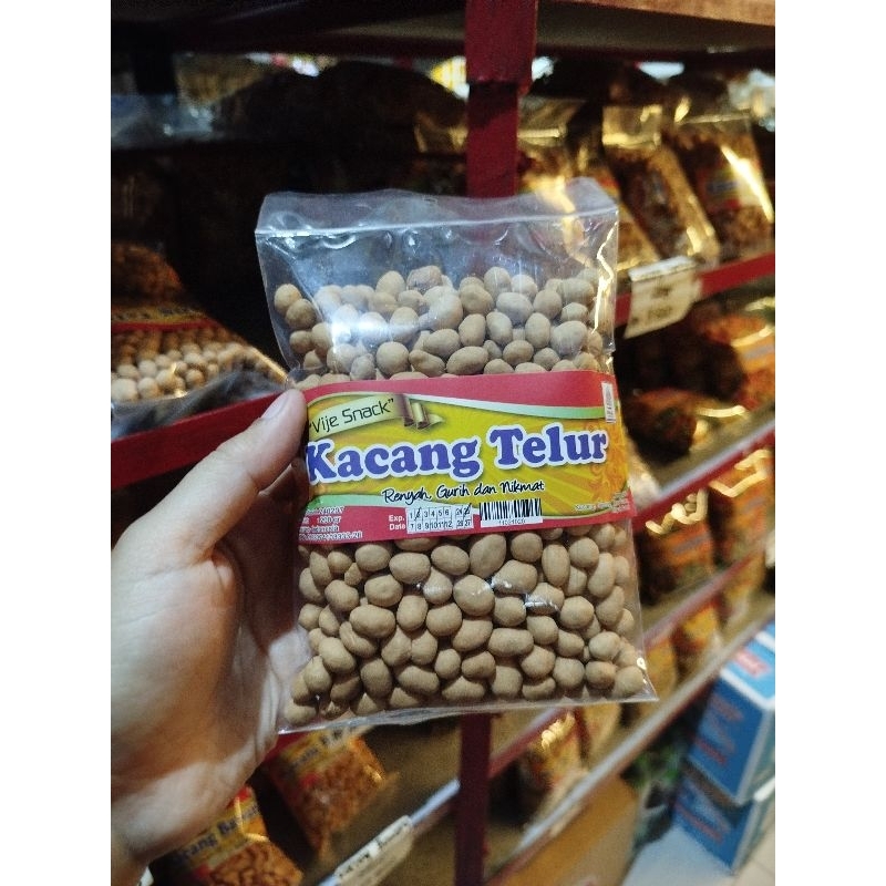 

Vije Snack Kacang Telur 200gr