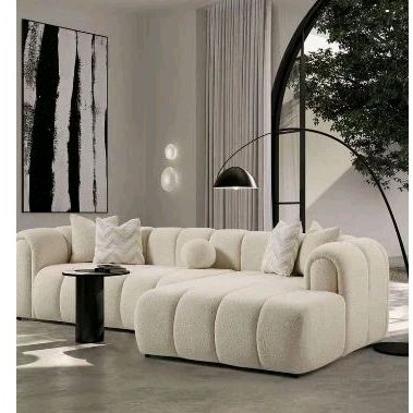 sofa tamu L minimalis, sofa ruang tamu minimalis