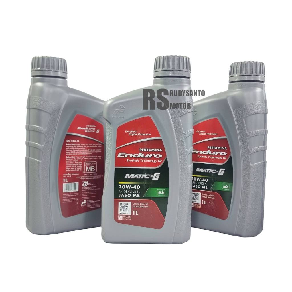 Oli Enduro Matic G 20W-40 1L / Oli Motor Matic Enduro Matic G Original