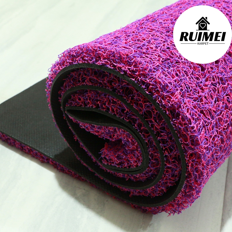 RUIMEI Keset Karpet PVC Mie Bihun 60 x 250cm tebal 16MM keset anti slip 2 warna