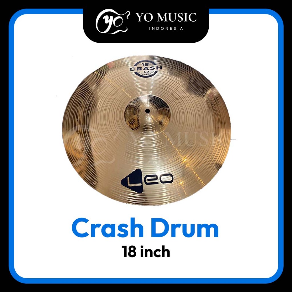 Cymbal Crash 18 inch Cymbal Drum Akustik Original