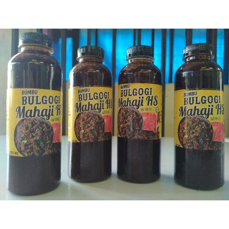

Saus Bulgogi 250ml merk Ma Haji (barakat) botol besar
