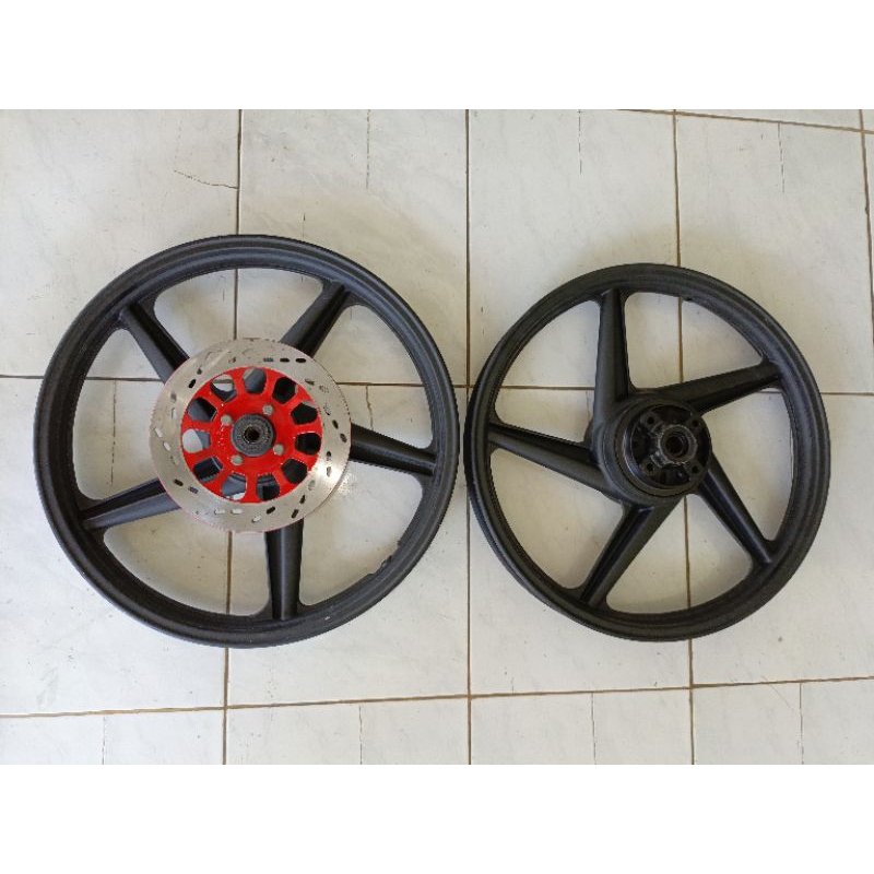 Velg palang Ring 18 pnp Rx king, Rgr 150 dll, original copotan motor garuda