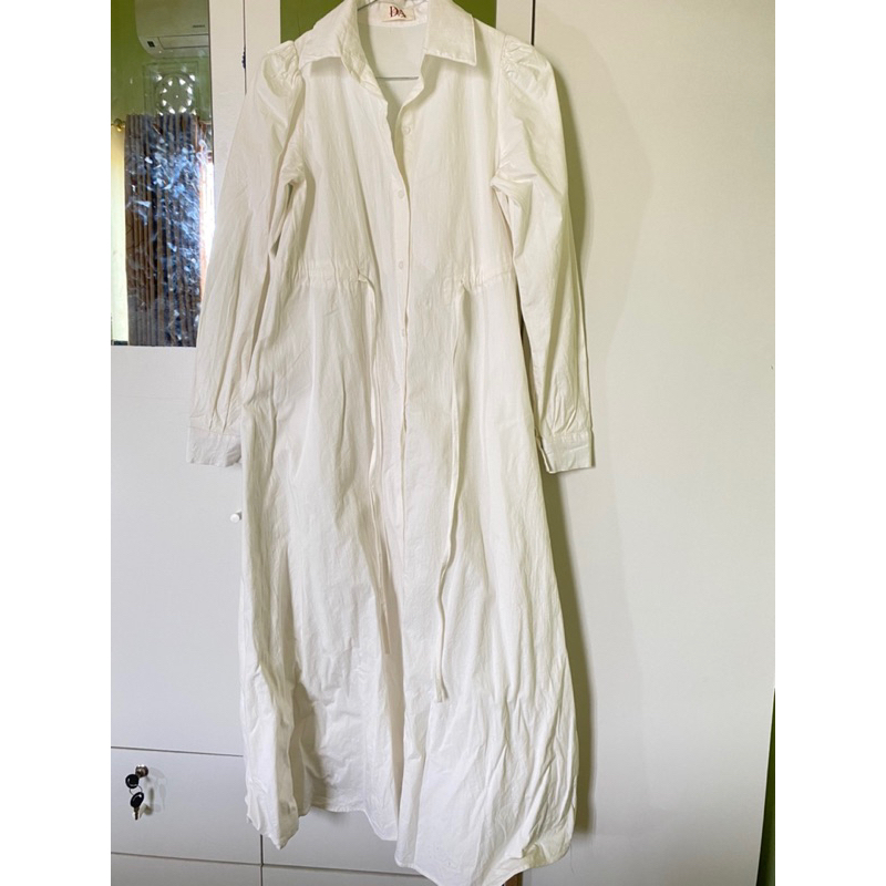 midi dress broken white viral ditiktok