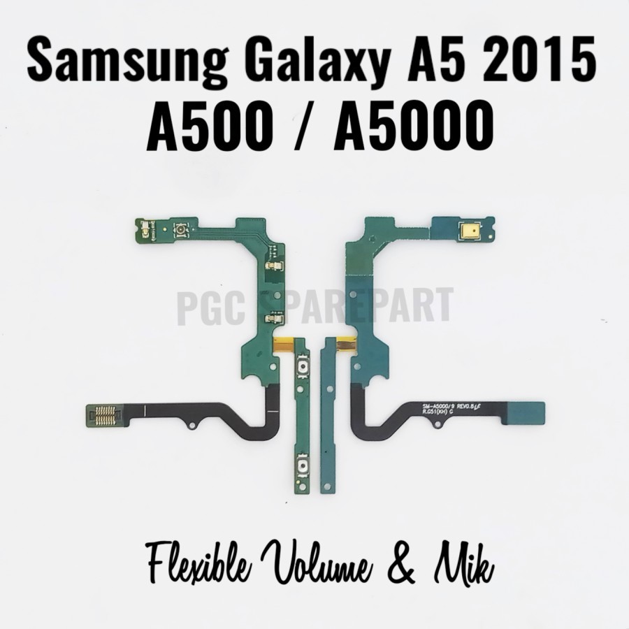 Flexible Konektor Volume & Mik Samsung A5 2015  A500  A5000