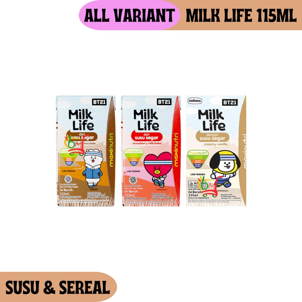 

Milk Life Susu UHT untuk Anak All Variant