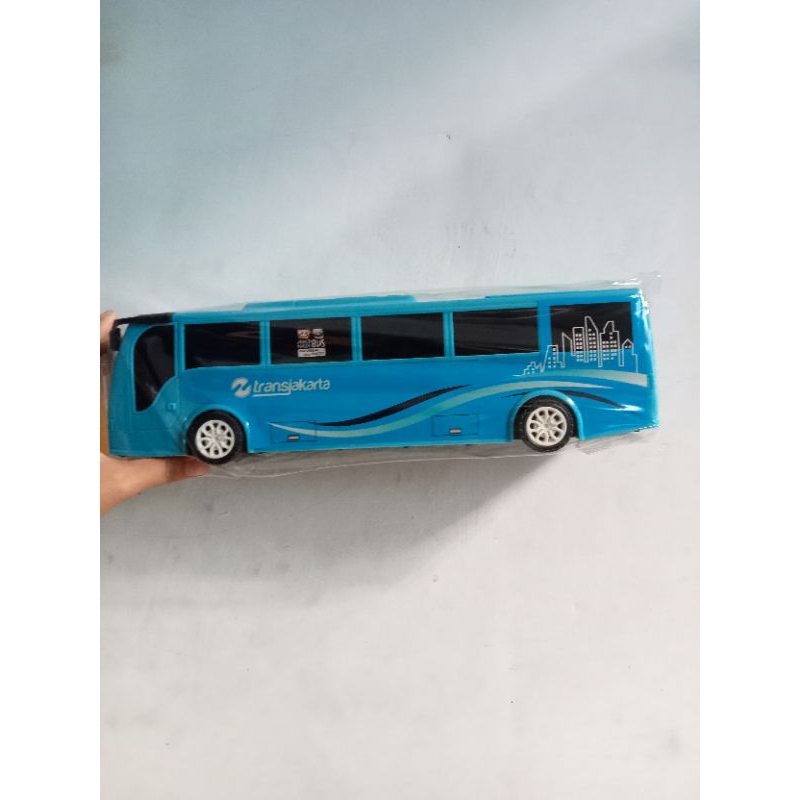 (BISA COD)PROMO MAINAN BUS TRANS JAKARTA ANAK COWO PANJANG