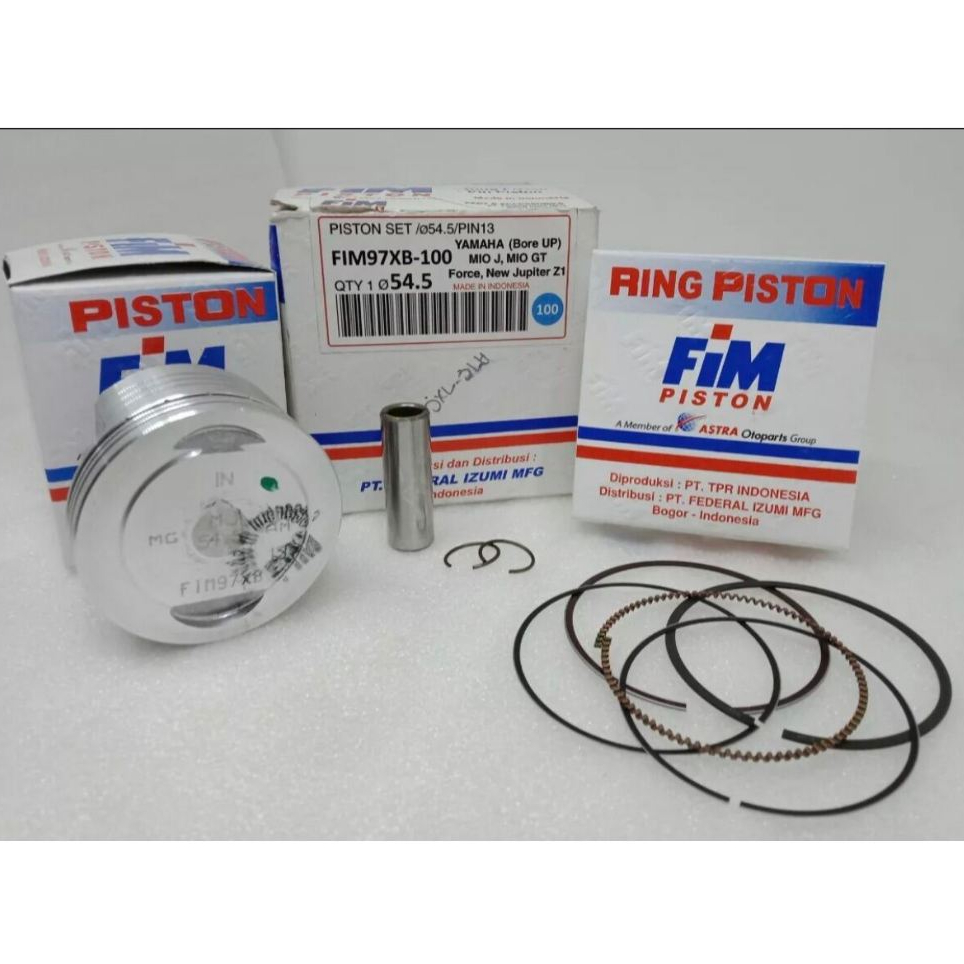 FIM 97 SEHER SET PISTON KIT MIO J XB MIO GT  DIAMETER 53.5 54 54.5 55 55.5 PIN 13 FIM IZUMI