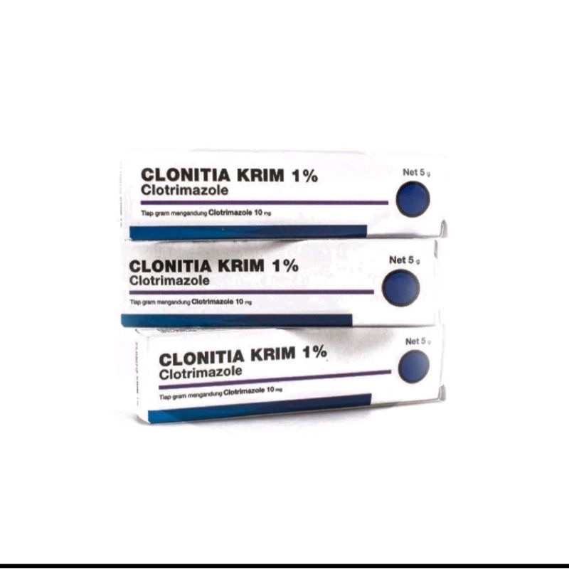 CLONITIA Krim 1% | Salep Ruam Popok Bayi & Kulit Kemerahan pada area pipi / lipatan kulit lainnya