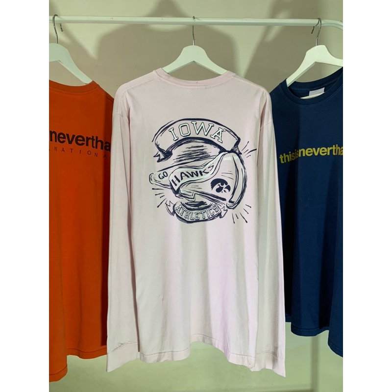 KAOS LENGAN PANJANG CHAMPION POCKET SECOND BRANDED